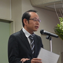 ゴールドステージ更新代表スピーチのMeijiSeikaファルマテックさま