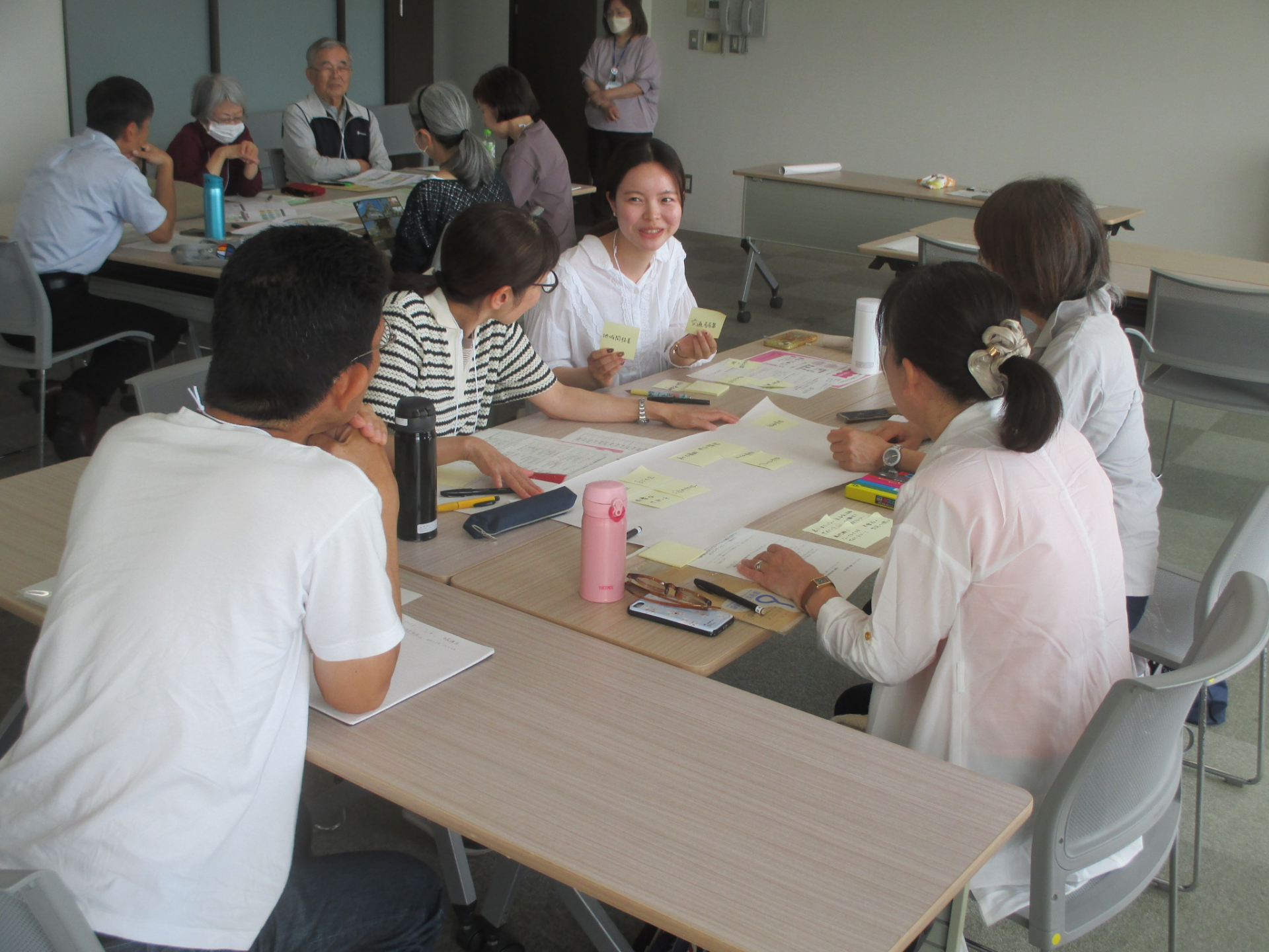 「サポートの必要な人を支える」 話し合いの様子