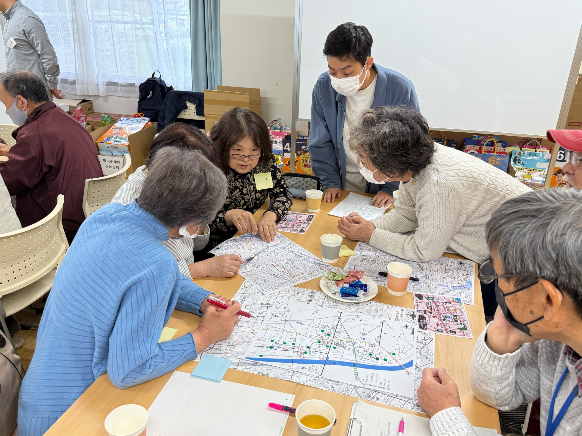 お散歩マップづくりワークショップ（令和７年４月13日）