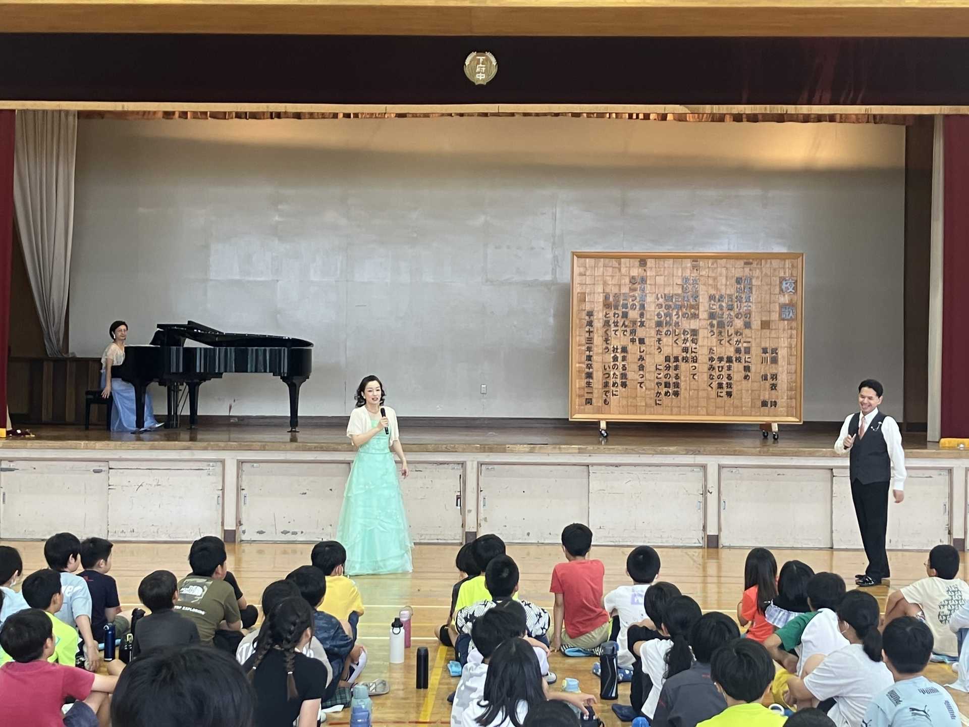 菊池慈生のアウトリーチ実施の様子