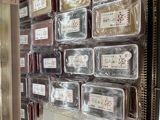 いちごあんこ販売の様子