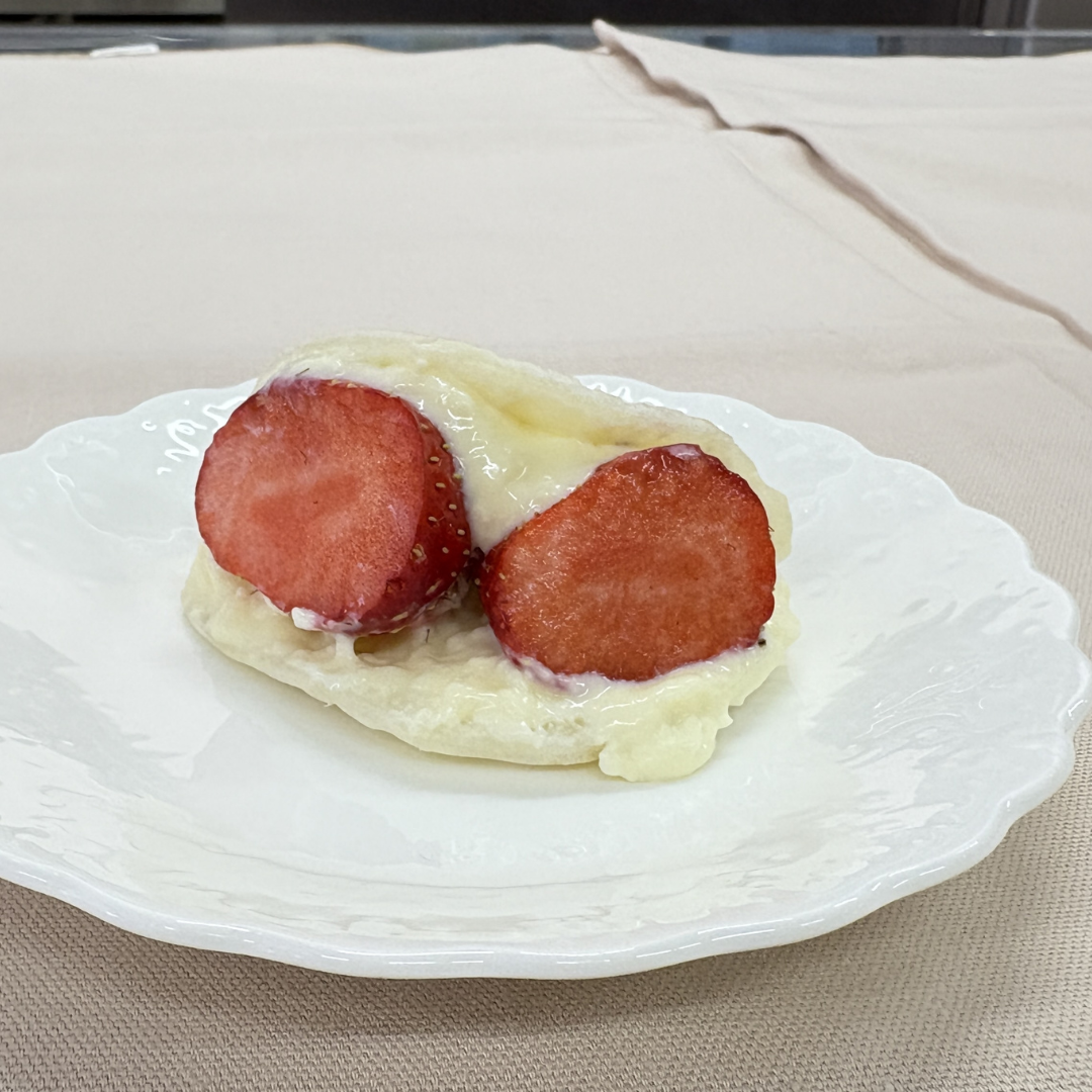 小田原短期大学のレシピ（いちご大福）