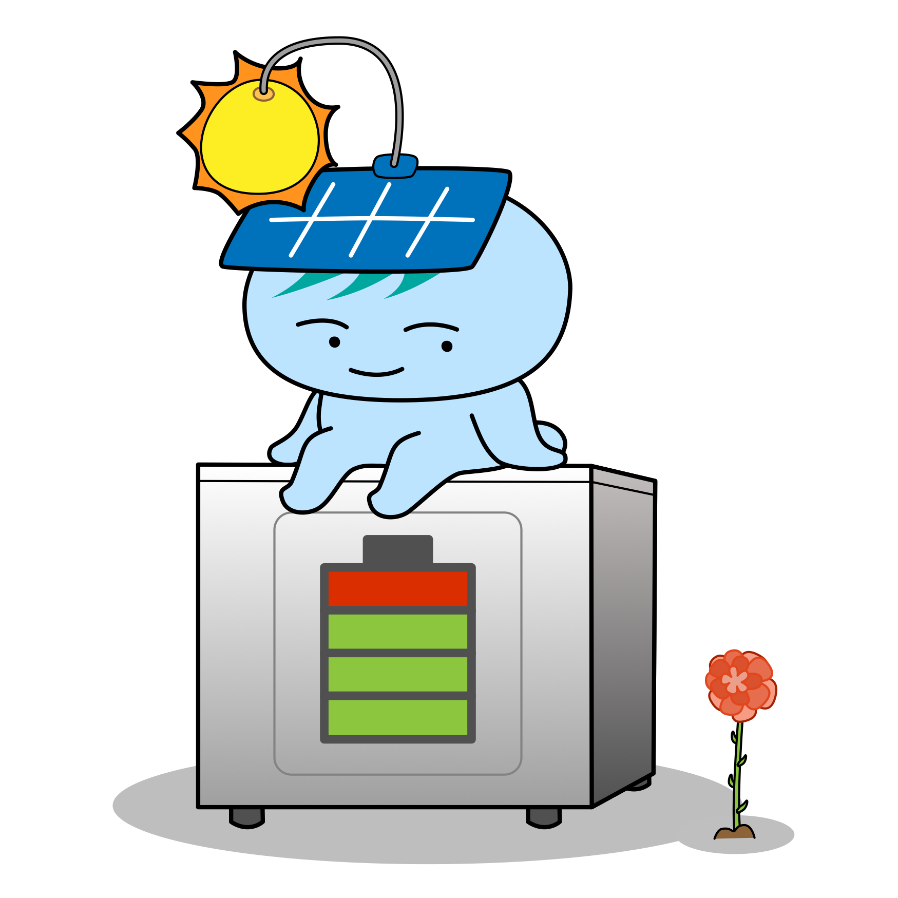 蓄電池ボンボンちゃん