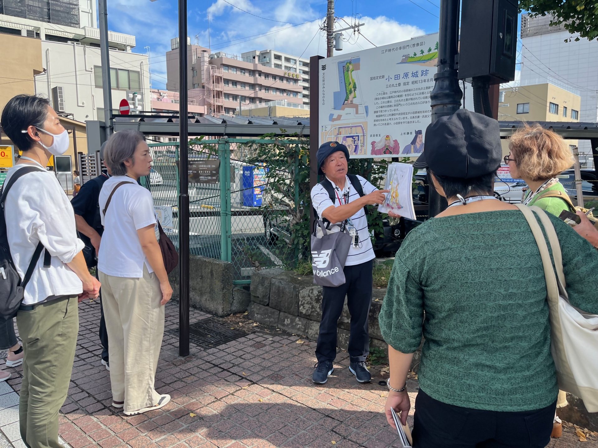 街かど博物館めぐりの様子