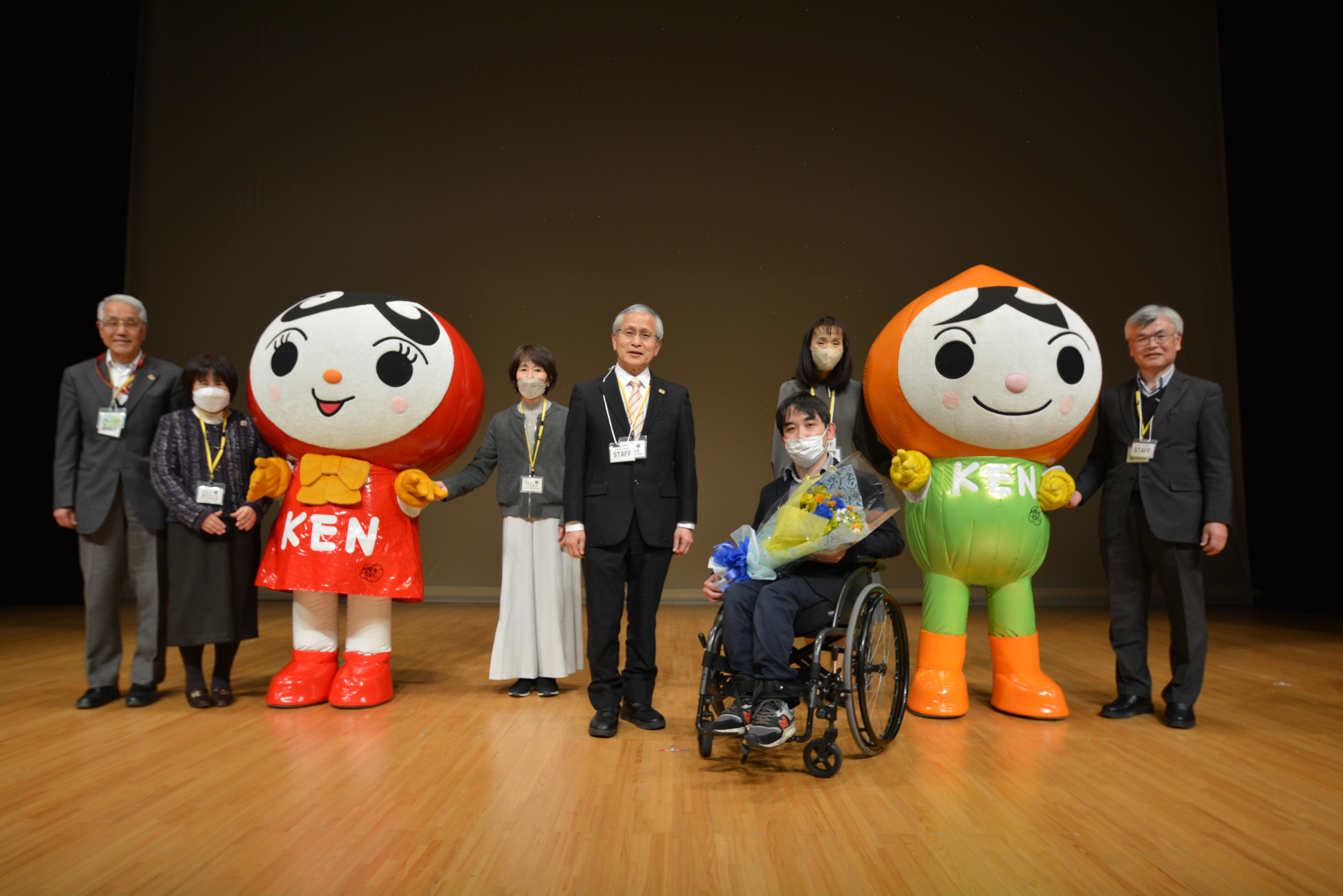 講演の御礼記念写真