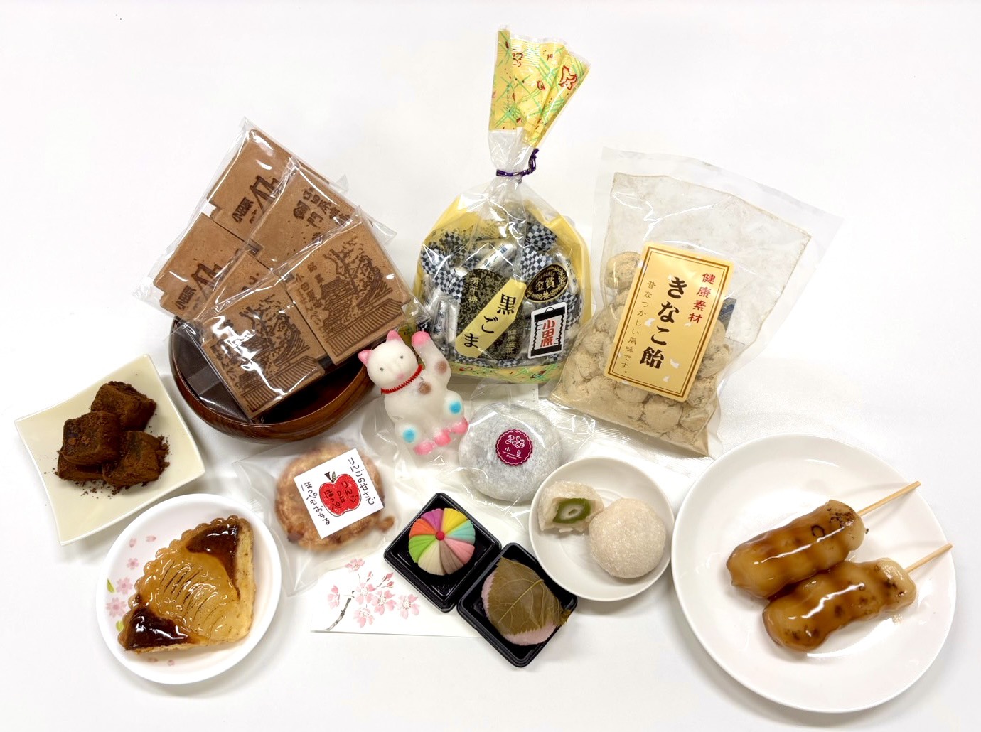 各店自慢のお菓子