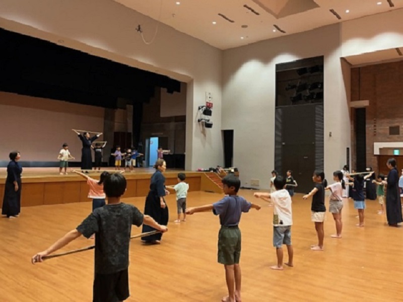 夏休みこどもおもしろ学校の様子