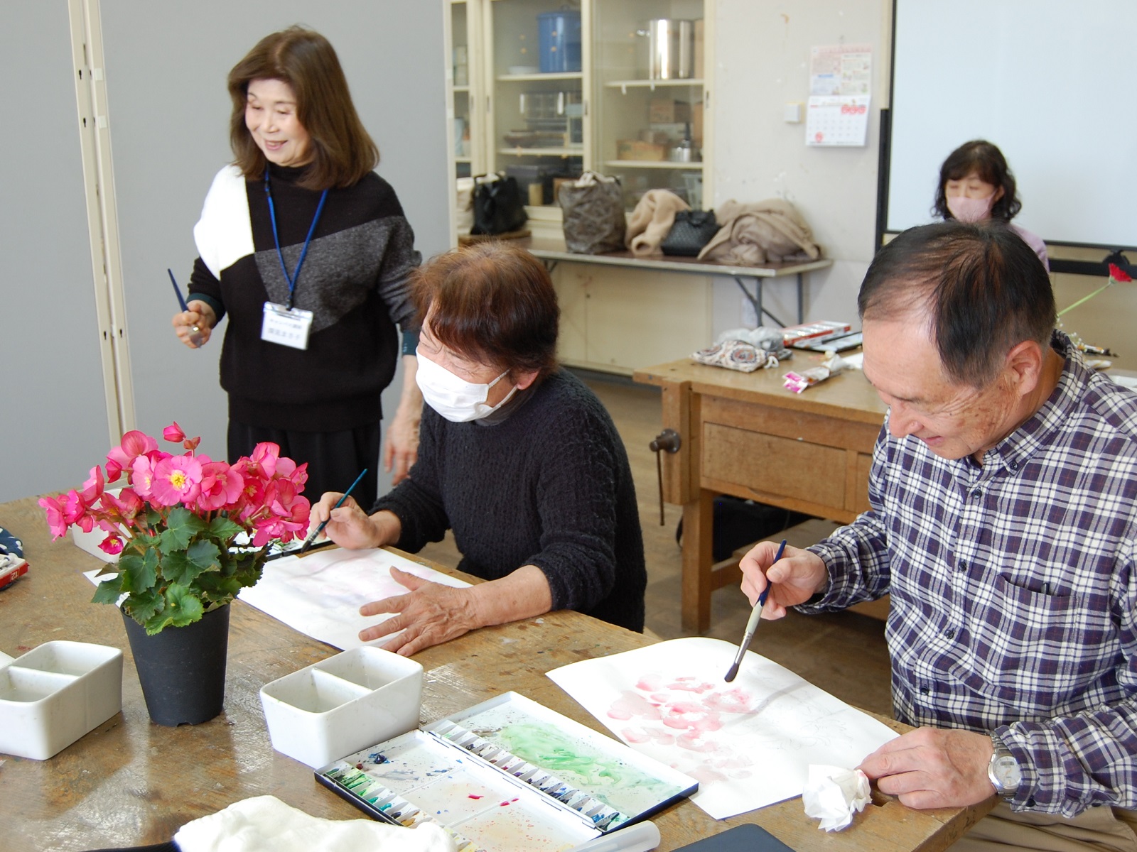 キャンパス講師による一日体験講座の様子