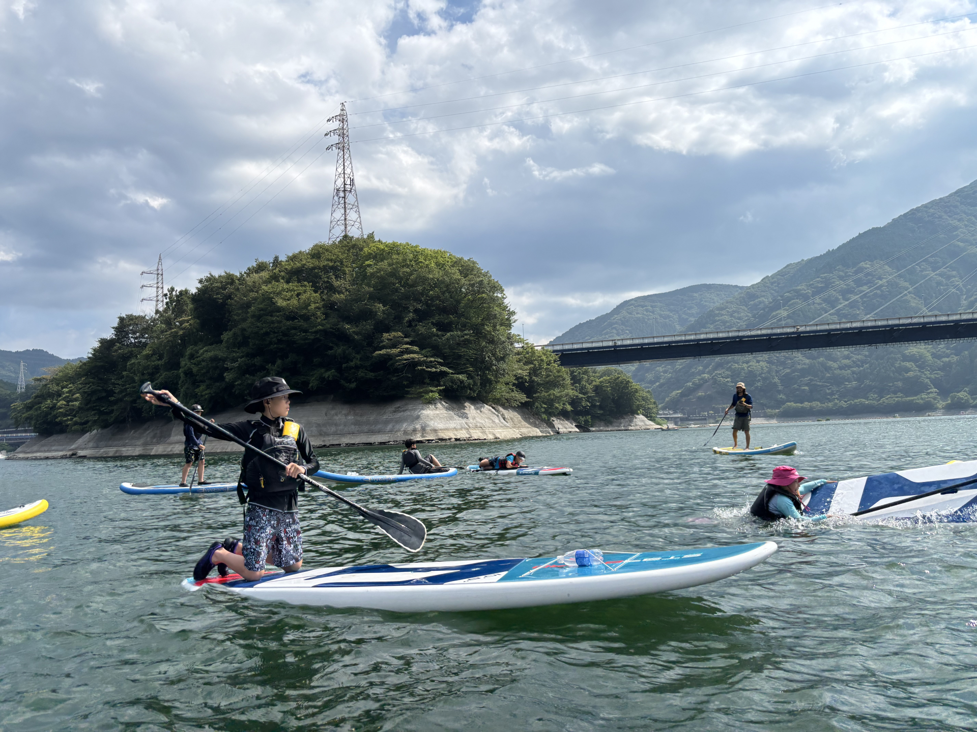令和７年度　SUP体験の様子③