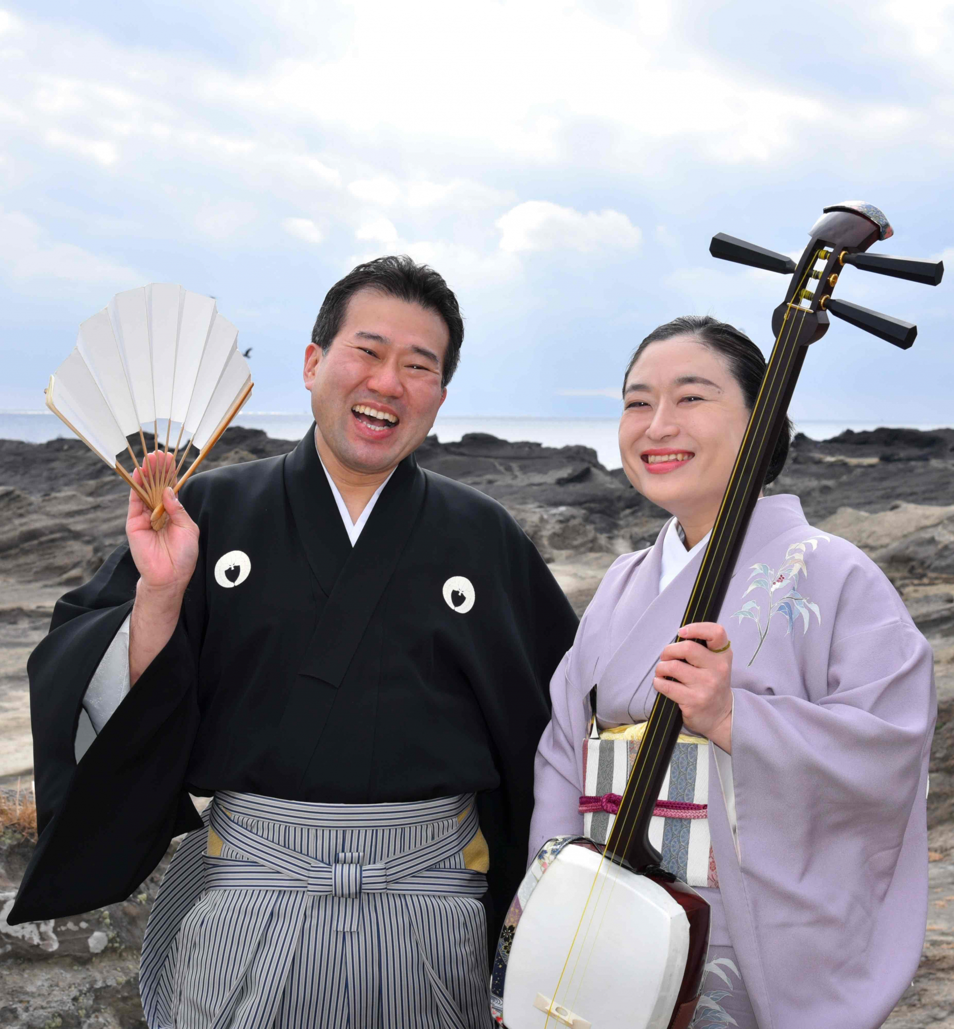 浪曲の披露