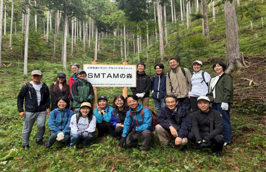 自然資本への取組の様子です。