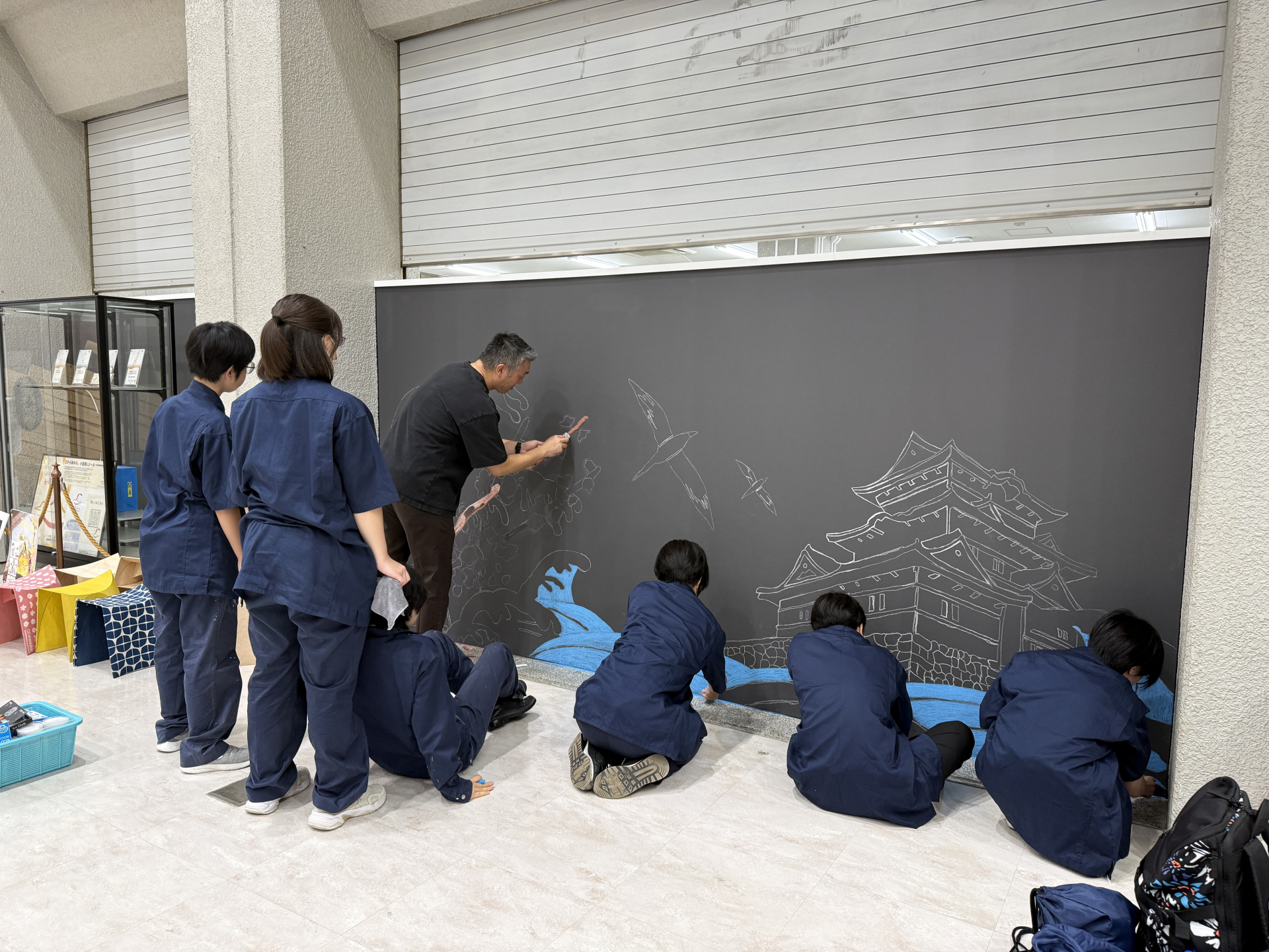 作業の様子