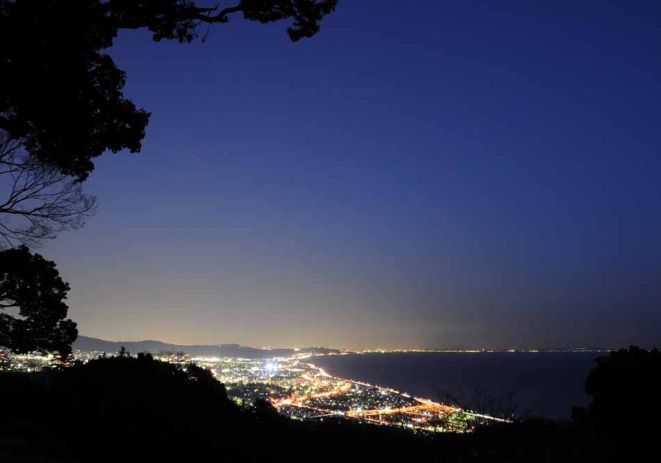 石垣山一夜城からの眺め