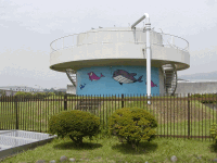 高田浄水場(着水井)