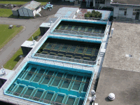 高田浄水場(急速ろ過池)