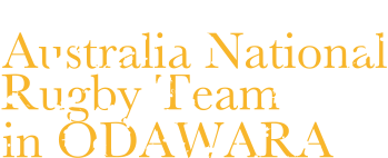 Australia National Rugby Team in ODAWARA